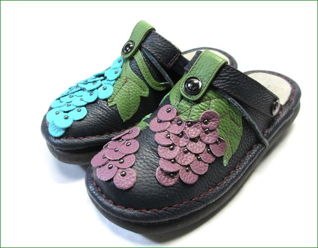 エスタシオン靴 estacion et292nv ネイビー 全体の画像