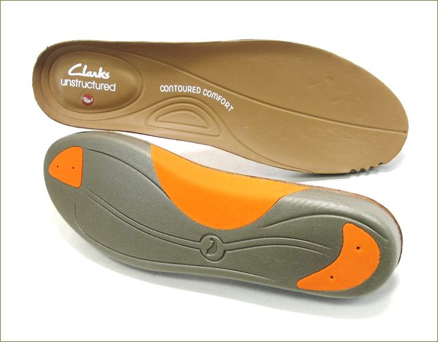 clarks クラークス cl713wt ホワイト インソール画像