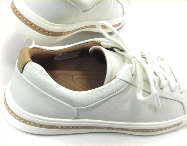 clarks クラークス cl713wt ホワイト アップ画像