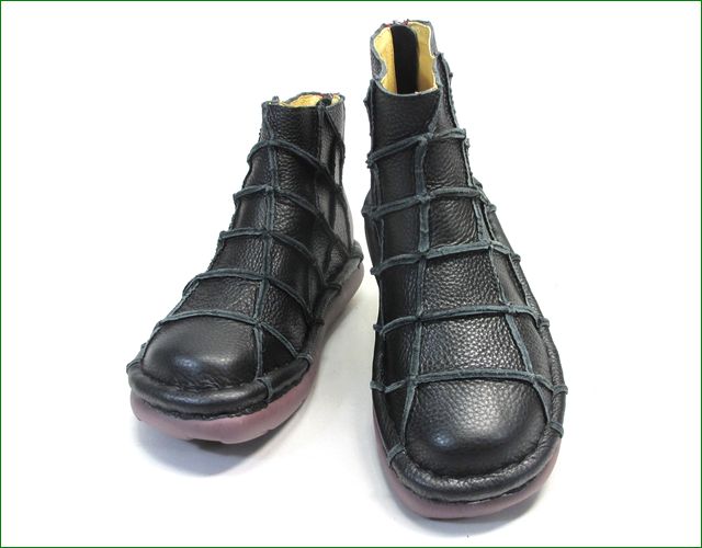 エスタシオン靴 estacion et1451bl ブラック アップ画像