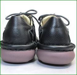 estacion靴  エスタシオン　et1551bl　ブラック  カカトの画像