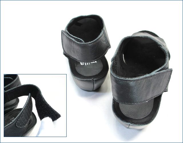 milla sports ミラスポーツ mi6361bl ブラック 後ろ画像