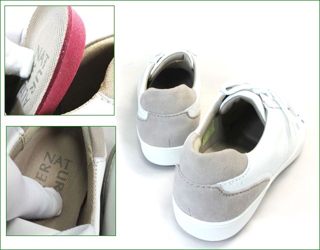 naturalizer ナチュラライザー na449iv アイボリー 部分画像